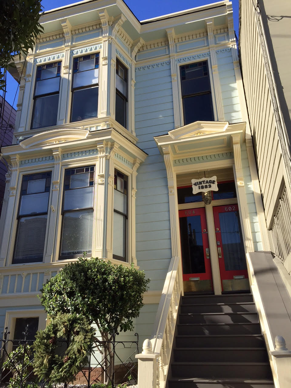 Front exterior of 604 Castro